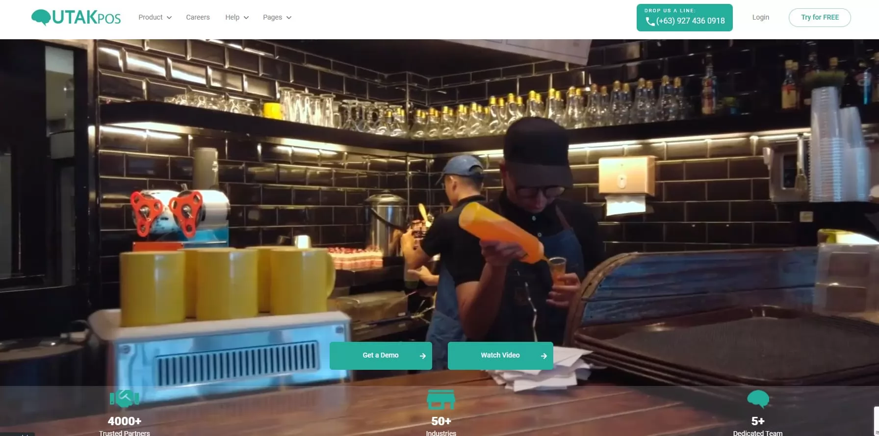 UTAK POS Smart Cash Register Terminals for Philippine Retail
